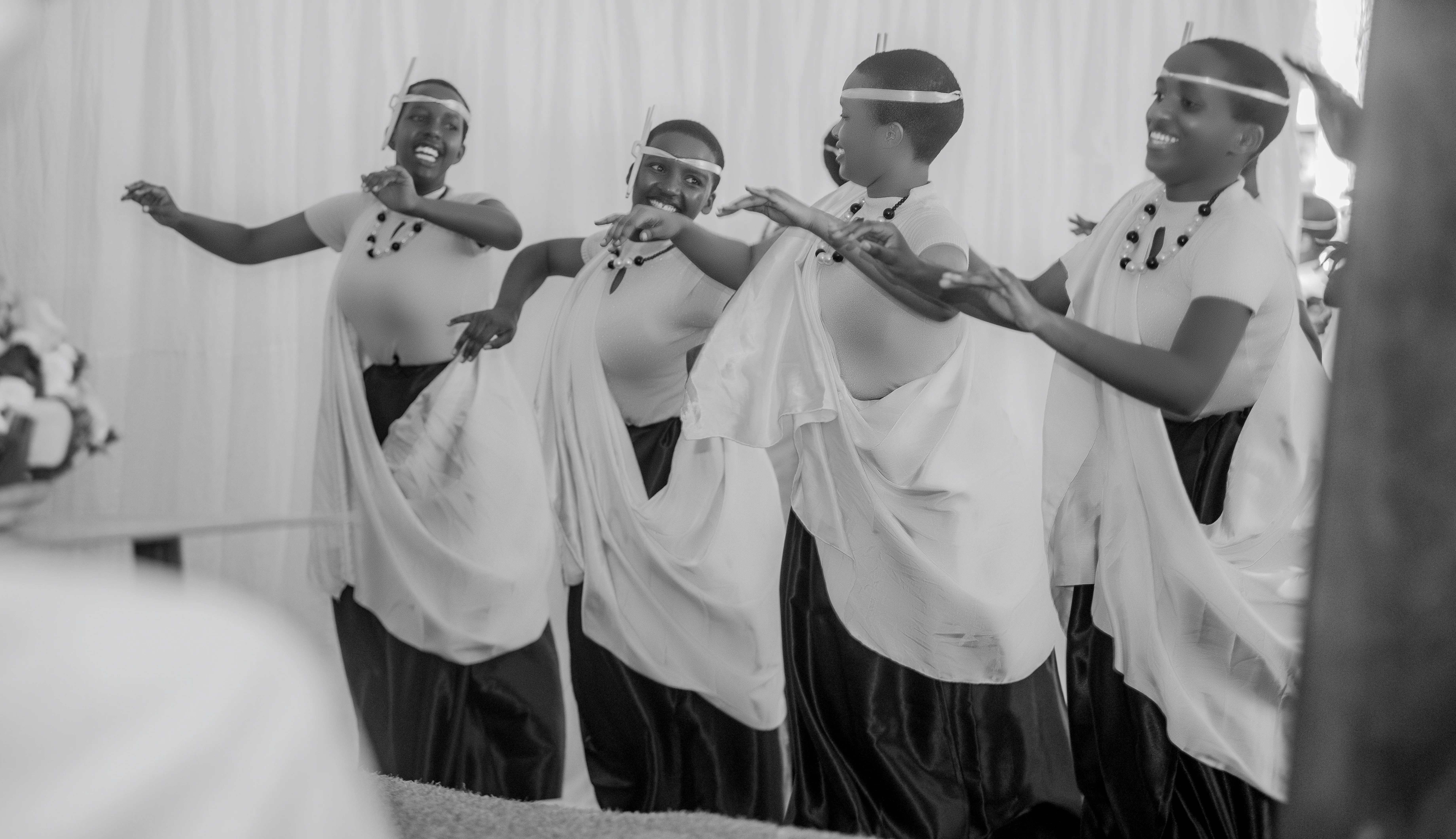 FAWE Girls school students dancing