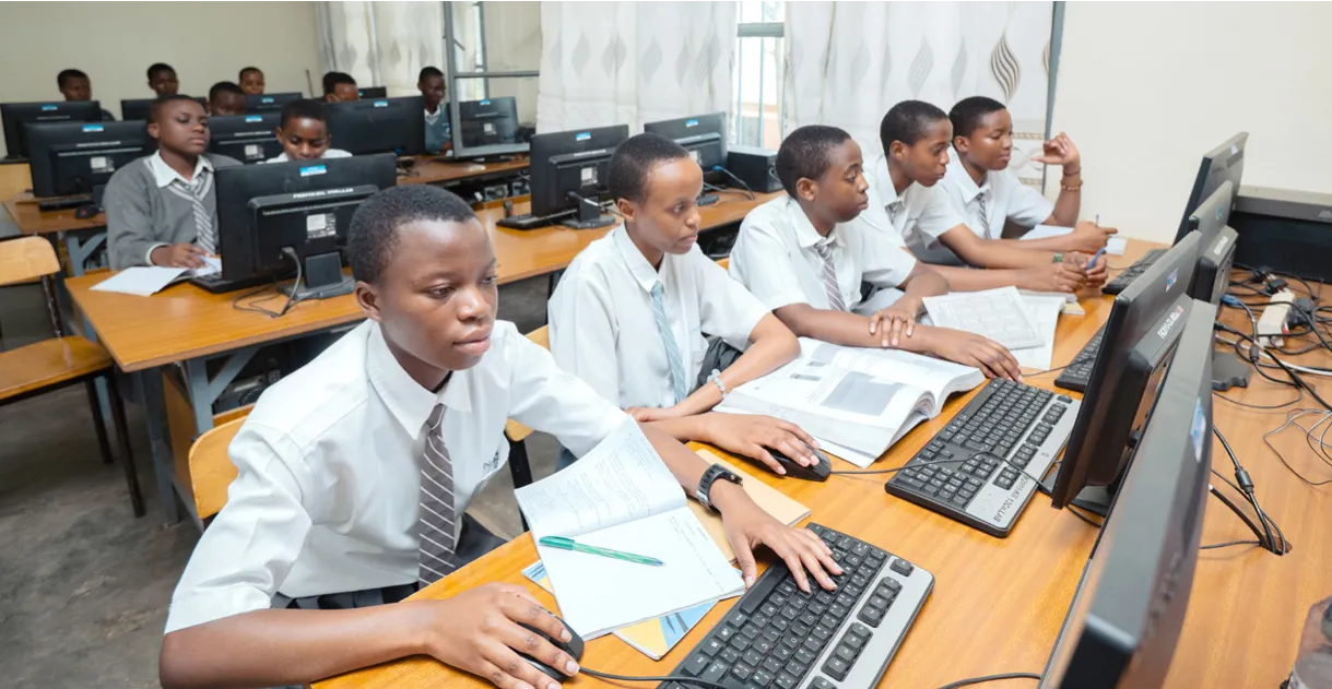 Students learning